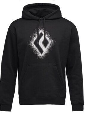 Black Diamond Men's Medium Chalked Up 2.0 Pullover Hoodie NWT 100% Cotton